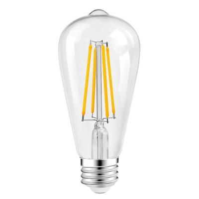 China Dimmable 2W E26 Dimmable Edison LED Bulb ST58 ST19 Vintage LED Filament Bulb 90+CRI for sale