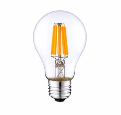 China Residential Filament IES Files E27 2200K Led Bulb Led Lamp Led Filament Bulb 8w for sale