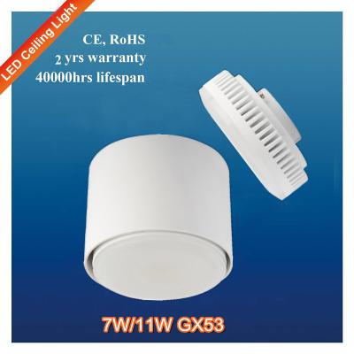 China Sinywon Hot Sale Aluminum 11w 1000lm Gx53 Led Downlight Lamp for sale