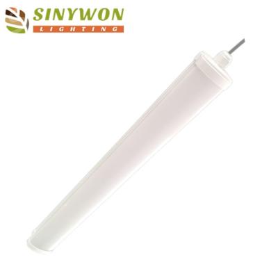 China 2019 warehouse led triproof light ip65 waterproof and dustproof shop light 4 feet 120cm 36W led fixture for sale