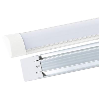 China Aluminum Alloy+PC Shell Factory price aluminum base led batten light 9W 18W 28W 36W 45W linear light led 4ft led tube 1.2M led batten light for sale