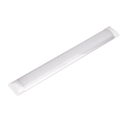 China Alloy+PC Shell Aluminum Linkable Integrated Led Linear Tube Fixture 18w 36w 54w 60w 300mm 100lm/w 600mm 900mm 1200mm 1500mm Led Batten Light for sale