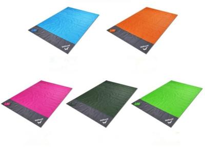 China Custom 210T Polyester Nylon Beach Camping Mat Logo Travel Waterproof Moisture-Proof Outdoor for sale