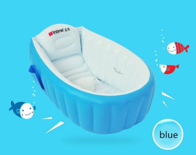 China Kids Water Play Baby Pool Support Thickening Bowl PVC Inflatable Folding Baby Shower Infant Bathtub for sale