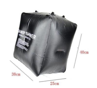 China Outdoor Practical Portable Solar Hike Camping PVC 10 Gallon Shower Bag Water Bathing for sale