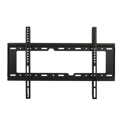 China Cold Rolled Slim Wall Mount Steel Arms TV Monitor Shelf Box Loading 40 Kg Commercial Flat Screen 70 Inch TV Mounts for sale