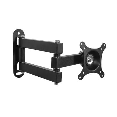 China Cold Rolled Steel Full Motion Swivel Table Desk TV Monitor Wall Mount Bracket for sale