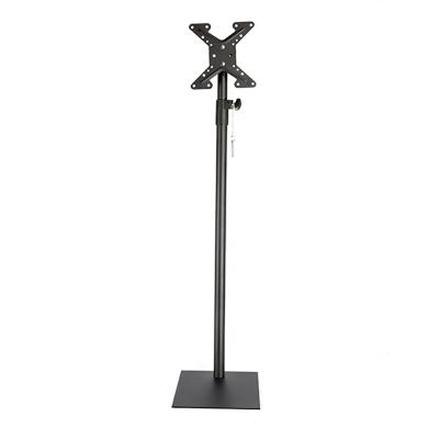 China Led LCD Plasma TV Mount 14-42inch TV Floor Stands Swivel 360 Degree Rotating Adjustable Height LED LCD Bracket Mount Tilt To Show Modern Steel screen for sale