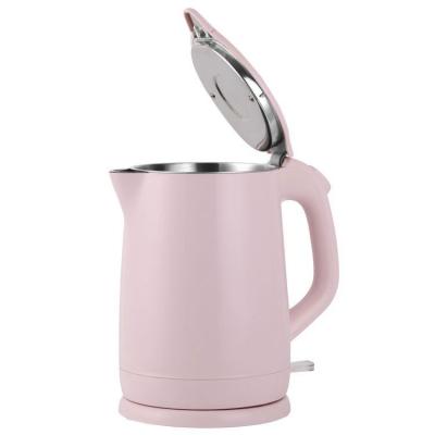 China 360 Degree Plastic Folding Rotating Cover Outdoor Stainless Steel Base PP Inner Electric Kettles for sale