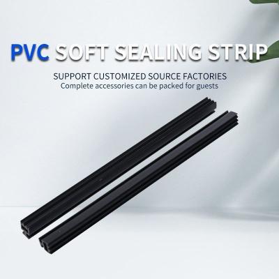 China PVC-Extrusion Wettergummi Weichdichtband Gummi Extrusion zu verkaufen