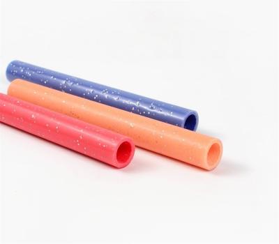 China Customizable Industrial Customizable Fluorescent Tube Guard Red Blue PVC Tube Guard for sale