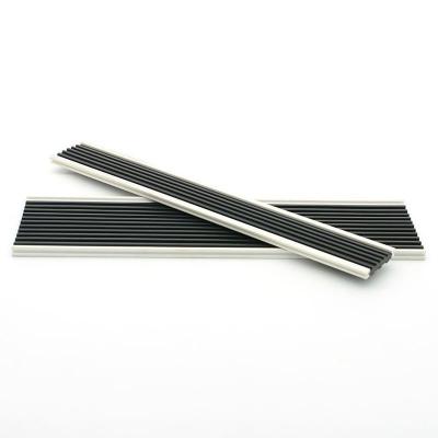 China                    Black PVC Stair Nosing Extrusion Profile              for sale