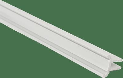 China White Internal PP Profile Channel Plastic Extrusion Single Color Door Weather Stripping for sale