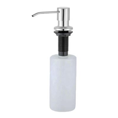 China Cheap Price 500Ml 1000Ml Stainless Steel Hand Wash Liquid Kitchen Sink Soap Dispenser Foam Soap Dispenser With Lotion Pump Factory China for sale