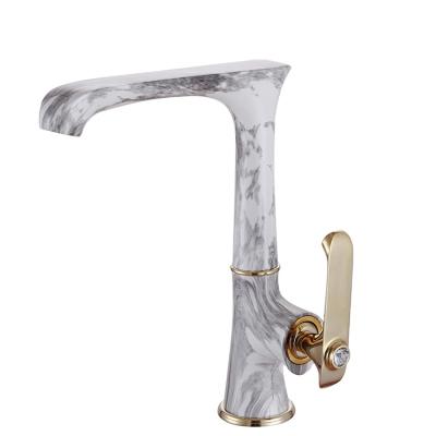 China New Design Classic Thermostatic Paint Stone Thermostatic Faucets Material UPC Kitchen Brass Water Faucet for sale