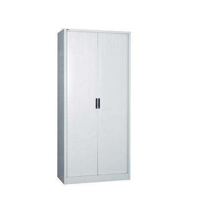 China (Height)Metal Adjustable Tambour Door File Cabinet Steel Closet File Storage Cabinet With French Door Knock Down File Cabinet Packed for sale