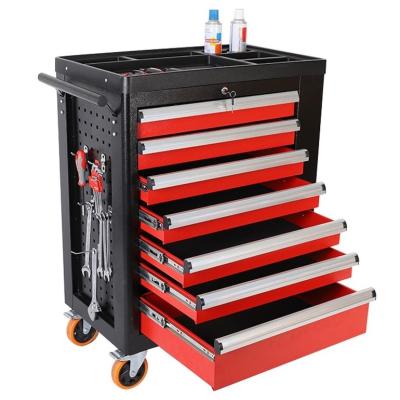 China Metal Tool Trolley Set Cabinet Tool Cabinet Box Mechanic Steel Tool Box With Tools Cabinet Nutzfahrzeug kenderaan utiliti for sale