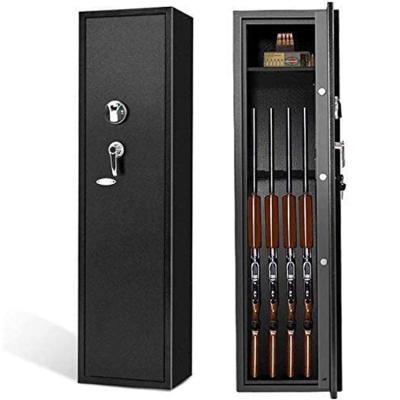 China Small Steel Gun Safes Guns Box Custom Gun Safe Kabinet Senapang Gabinete NG Barrel for sale