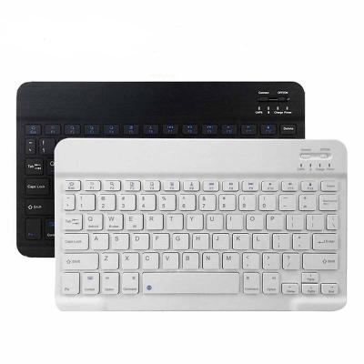 China Mini Keyboard Slim Portable Wireless Universal Backlit Keyboard Combo with Built-in Rechargeable Battery for sale