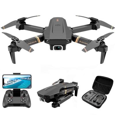 China 2.4GHz New V4 RC Drone Fpv 4k 1080p HD Wide Angle Foldable Drone Toys Profesional Dual Camera Quadcopter Drone for sale