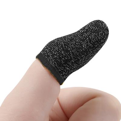 China ERGONOMIC High Quality Mobile Gaming Thumb Covers Fiber Anti-Slip Finger Sleeves Mobile Joystick Screen Touching Finger Glove For Pubg for sale