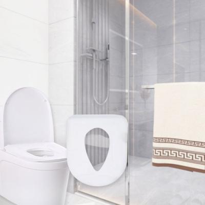 China Disposable White Potty Shield Bulk Waterproof Disposable Toilet Seat Cover For Travel for sale