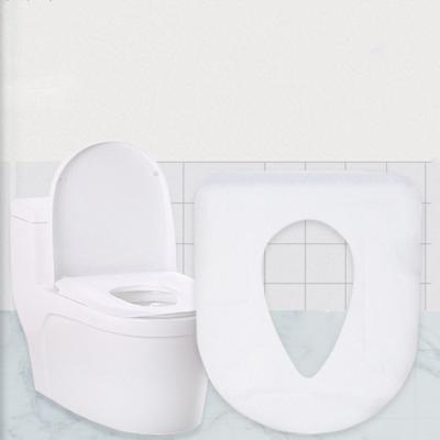 China Travel Disposable White Custom Waterproof Bathroom Adult Disposable Toilet Seat Cover for sale