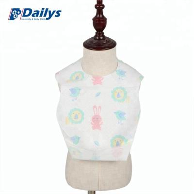 China Antibacterial Hot Sale Disposable Waterproof Baby Feeding Bibs for sale