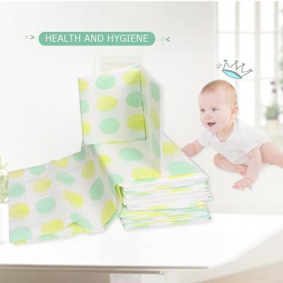 China Disapoable Printed Waterproof Colorful Changing Mats for sale