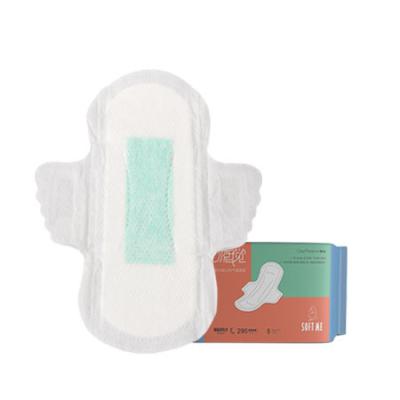 China Premium Breathable Absorbency Ladies Soft Breathable Super Sanitary Pads Napkin Negative Ion for sale