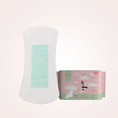 China Competitive Free Sample Breathable Natural Cheap Lady Anion Cotton Disposable Sanitary Pads for sale