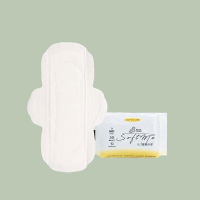 China Free Sample Wholesale Custom Breathable OEM Ultra Thin Disposable Sanitary Pad For Ladies for sale