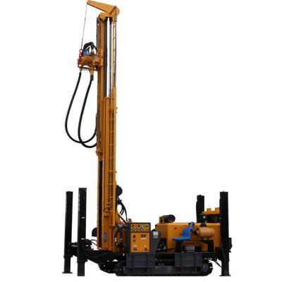 China Hot Sale 580M Depth Large Torque Steel Water Well Rig Diesel Profundos de pozos de Rig Deep Well Drilling Machine for sale