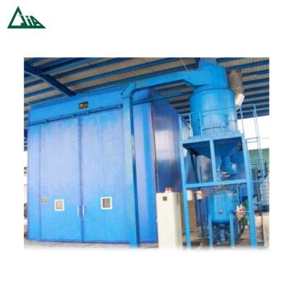 China Q26 Rust Removal Manual Send Cabinet / Sand Blasting Blasting Booth for sale