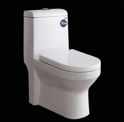 China Bathroom Sanitary Ware Ceramic Siphonic One piece Toilet/WC/Toilet seat/Floor mounted for sale