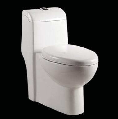 China Bathroom Sanitary Ware Ceramic Siphonic One piece Toilet/WC/Toilet seat/Floor mounted for sale