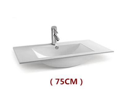 China Mounting Above Cabinet Ceramic Sinks Sanitary Ware Cabinet Basin Bathroom Hand Wash Basin for sale