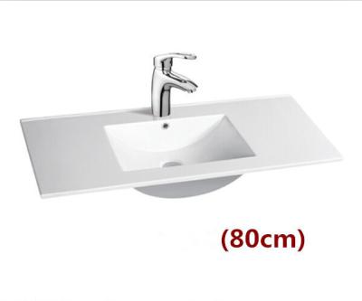 China Mounting Above Cabinet Ceramic Sinks Sanitary Ware Cabinet Basin Bathroom Hand Wash Basin for sale