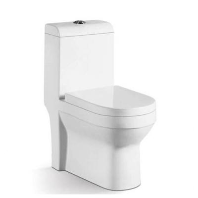 China Bathroom Sanitary Ware Ceramic Washdown One piece Toilet with 10cm/4inch diameter outlet K for sale