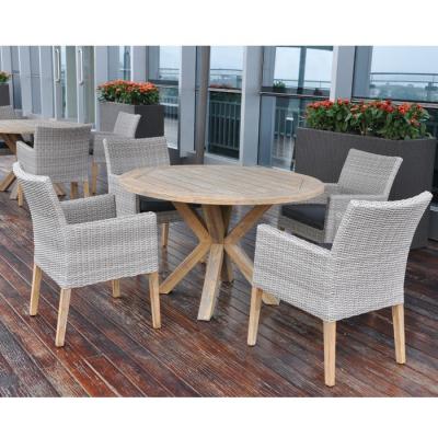 China ANTI-UV waterproof patio balcony chair and table set around outdoor coffee table set for sale