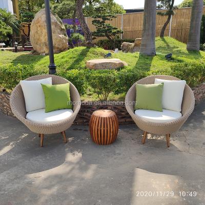 China Waterproof high quality aluminum rattan wicker sofa set leisure garden ANTI-UV design outdoor furniture for sale