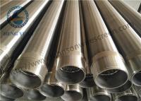 China Easy Operation Stainless Steel Profile Wire , Water Well Screen Pipe 5800mm Length for sale