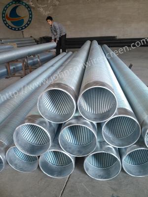 China Johnson Screen Pipe soldado con autógena lleno, tubo bien de acero inoxidable para la perforación del pozo de agua en venta