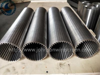 China Water Supply Systems Wire Wrapped Screen Heat Resisting Good Machine Capability for sale