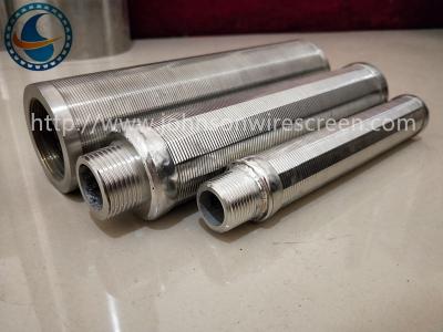 China High Filtration Precision Wire Wrapped Screen For Mining / Food Industry for sale