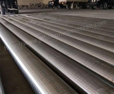 China SS het Verpakt Scherm van 316 L Draad/Johnson Well Screen 6000mm Lengte Te koop