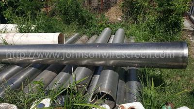 China Acero inoxidable 304 Johnson Wire Screen Pipe, Johnson Filter Screen en venta