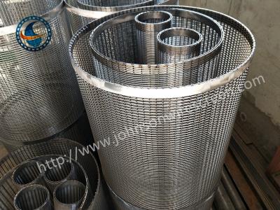 China Hohe Kapazitäts-Filter-Keil-Draht-Mesh With Flange And Weld-Ringe zu verkaufen