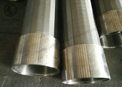 China SS 205/304/316/316L Johnson Screen Pipe, Johnson Wire Wrap Screen Tube à venda