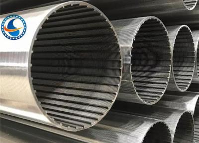 Cina acciaio inossidabile del filtrante di Johnson Type Wedge Wire Screen della scanalatura di 0.5mm in vendita